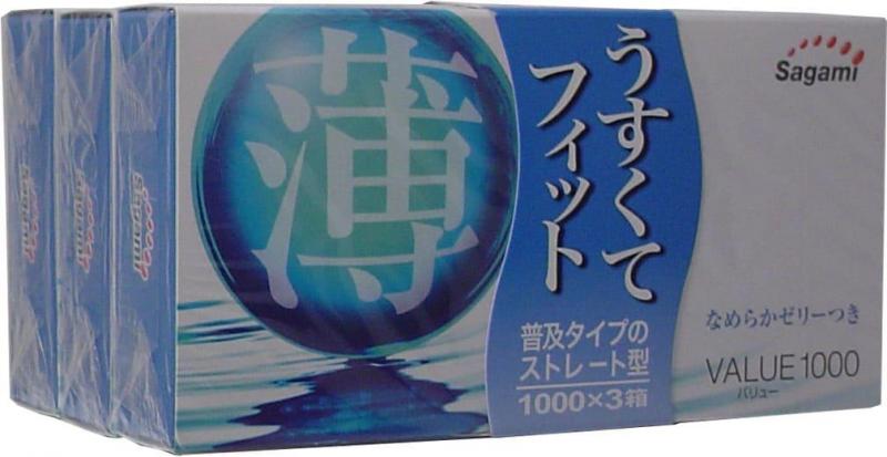 VALUE(バリュー)1000 × 3個パック お買い得コンドーム 画像1