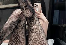 過激 全身網タイツ ボディストッキング 【黒蛇/スネーク柄】 蛇 絡みつく 穴あき オープンクロッチ 透け感 妖艶 セクシー ランジェリー コスプレ ブラック F848 画像1