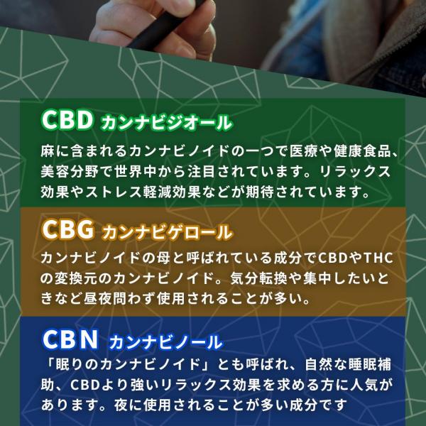 高濃度CBGリキッド CBG-PRO- (PineappleExpress : 1.0ml) 【KUSH JP】 画像15