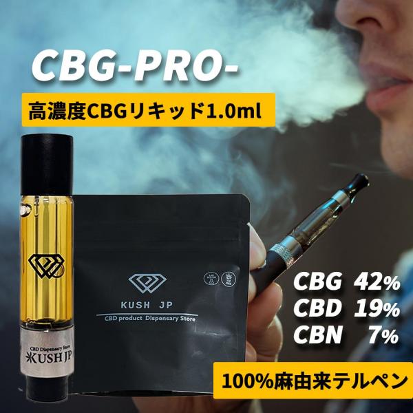 高濃度CBGリキッド CBG-PRO- (PineappleExpress : 1.0ml) 【KUSH JP】 画像7