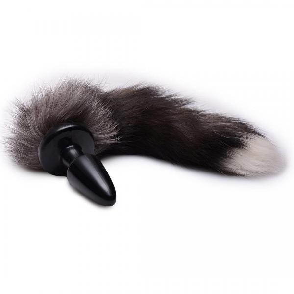 フォックステール アナル プラグ 3.7cm ゴム テールプラグ アナルプレイ お尻 尻尾 47cm モフモフ BDSM アダルト グッズ コスプレ FT26923 画像4