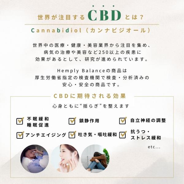 Hemply Balance プレミアムCBDオイル 超高濃度31% 3100mg 画像3