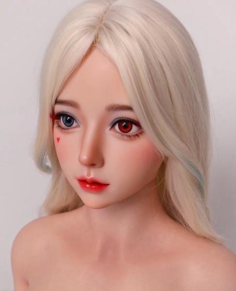等身大ドール用 リアルシリコンヘッド 高精細メイク・リアルフェイス 口腔開閉対応 ヘッド単体 画像1
