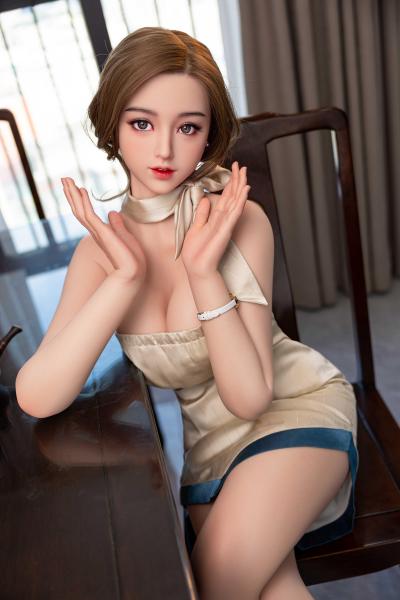 147cm リアル皮膚質感シリコン製ラブドール 植毛ヘッド 画像5