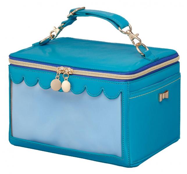 推し活キャリーメイクボックス カラーモデル ブルー