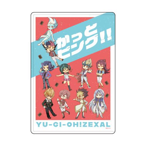 キャラクリアケース「遊☆戯☆王ZEXAL」02/集合デザイン（レトロアートイラスト）