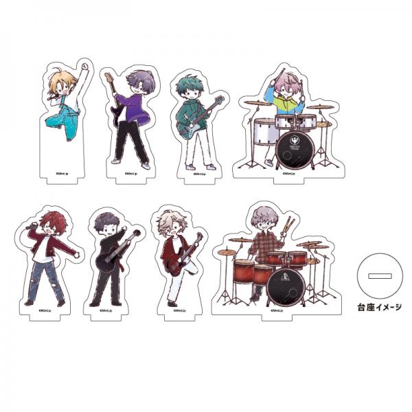 アクリルぷちスタンド「DIG ROCK」02/コンプリートBOX（全8種）（グラフアートイラスト）