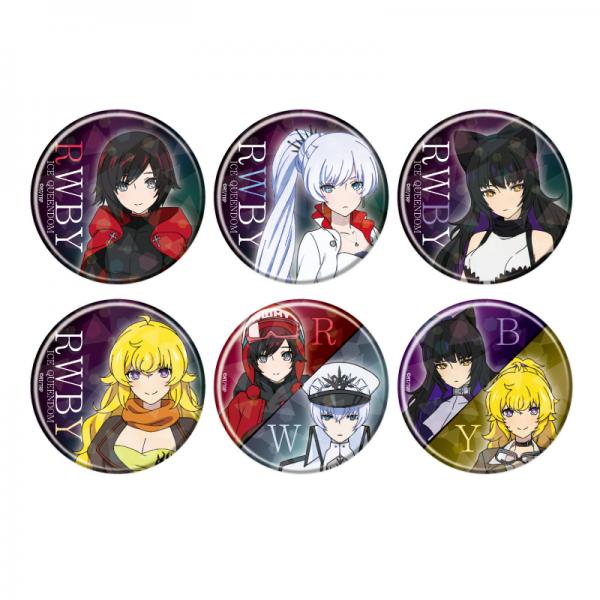 ホログラム缶バッジ（65mm）「RWBY 氷雪帝国」01/コンプリートBOX（全6種）（イラスト）