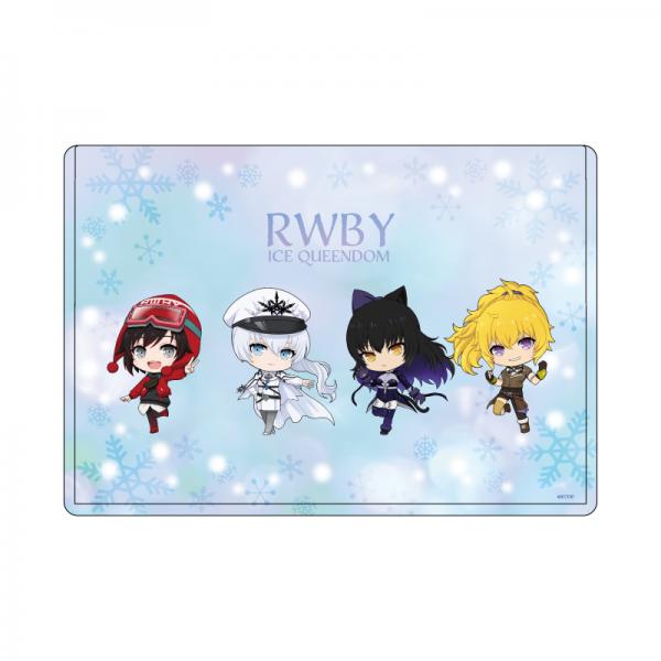 キャラクリアケース「RWBY 氷雪帝国」01/集合デザイン（ミニキャライラスト）