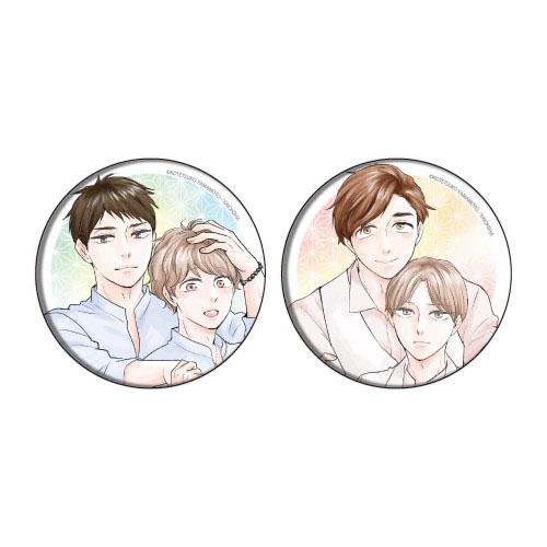 缶バッジ2個セット「山本小鉄子先生」01/三朗×優慈＆善人×賢慈（イラスト）