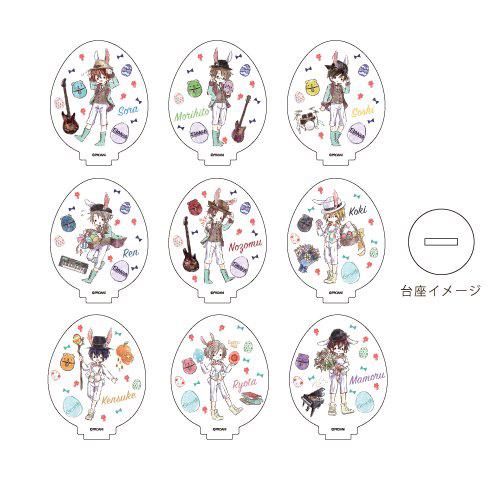 アクリルぷちスタンド「TSUKIPRO THE ANIMATION」01／ALIVE イースターver. コンプリートBOX（全9種）（グラフアートイラスト）