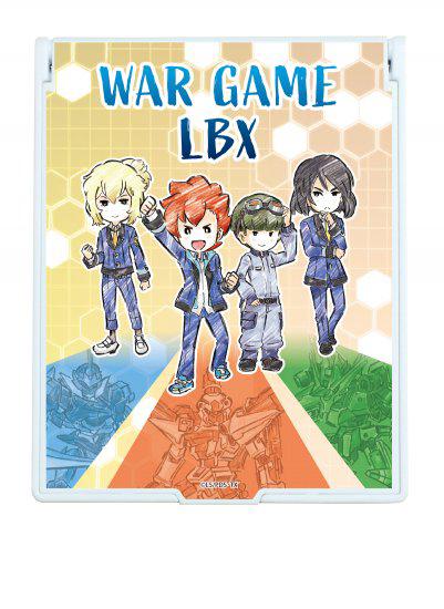 デカキャラミラー「ダンボール戦機WARS」01／第1小隊（グラフアートイラスト）