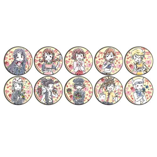 缶バッジ「学園BASARA」06／バレンタインver. コンプリートBOX（全10種）（グラフアートイラスト）