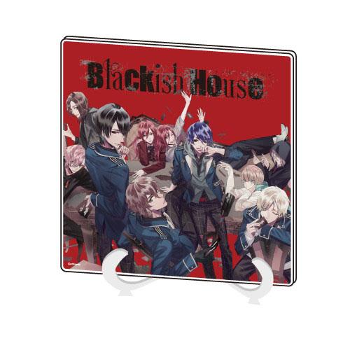 アクリルアートボード「Blackish House」01/集合デザイン