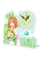 五等分の花嫁∬　アクリル置時計【中野四葉】白ドレス