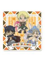 メイドインアビス 烈日の黄金郷　ラバーマットコースター【リコ＆レグ＆ナナチ】