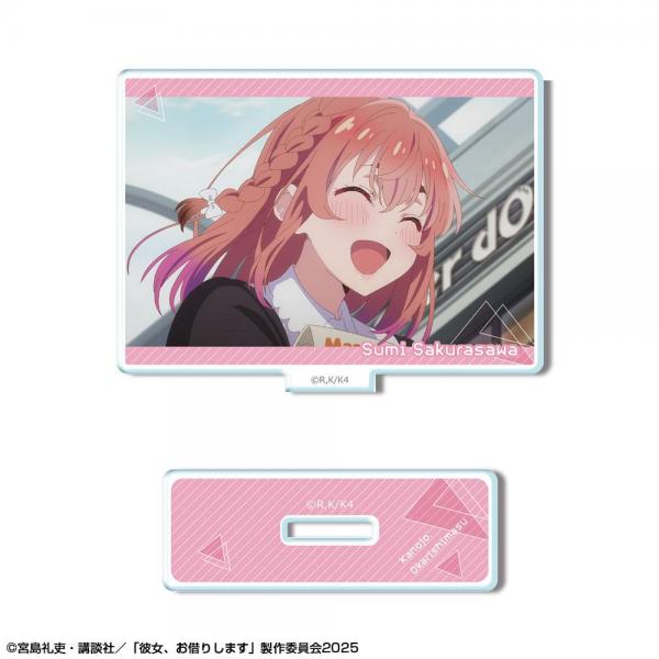 彼女、お借りします ミニアクリルスタンド Ver.3 デザイン14（桜沢墨）