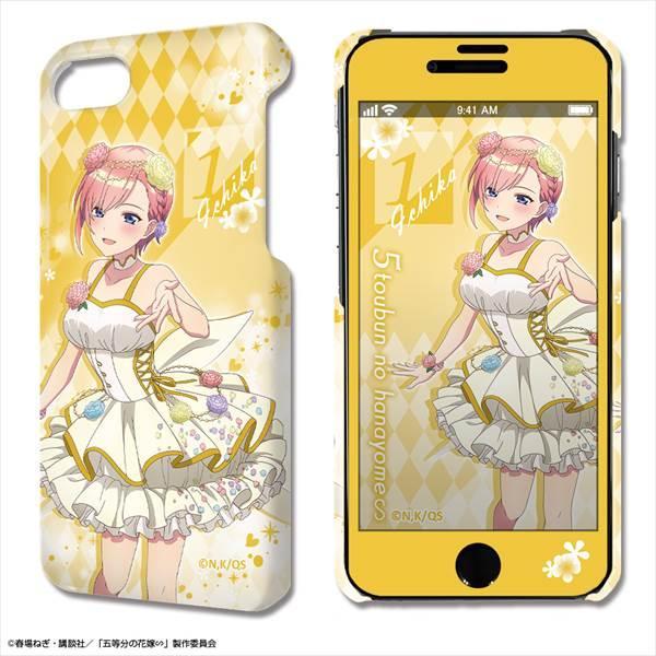 五等分の花嫁∽ デザジャケット iPhone SE（第2世代）/8/7/6/6s ケース＆保護シート デザイン01（中野一花/花の妖精ver.）【描き下ろし】