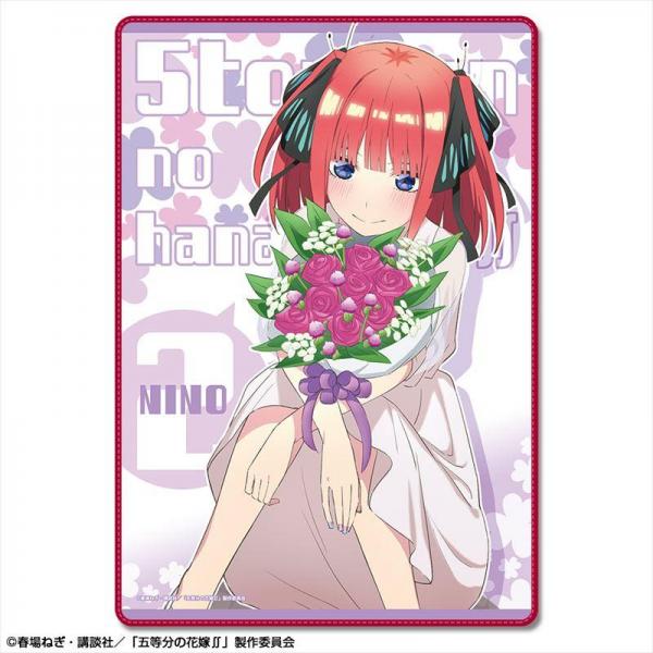 五等分の花嫁∬ 特大ブランケット デザイン02（中野二乃）