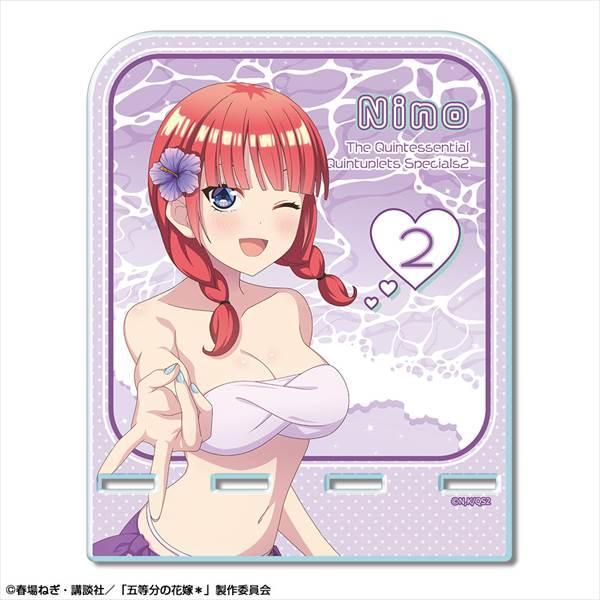 五等分の花嫁* アクリルスマホスタンド デザイン02（中野二乃/A）
