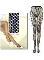 【クリックで詳細表示】ラッセルパンスト網タイツ【ドット柄】