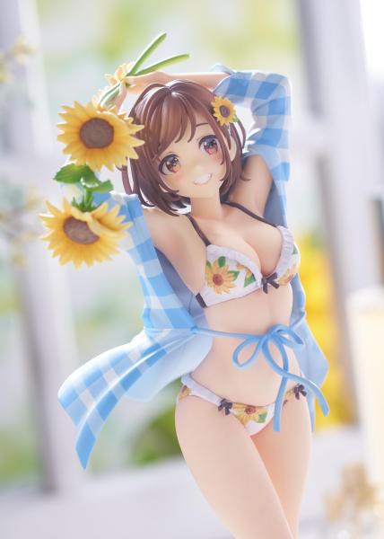 PLUMPMOA 森倉円オリジナルイラスト［向日葵の女の子］「PLUM直販限定ウインク差分表情付き」