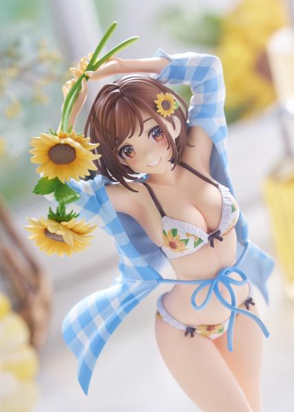 PLUMPMOA 森倉円オリジナルイラスト［向日葵の女の子］「PLUM直販限定ウインク差分表情付き」