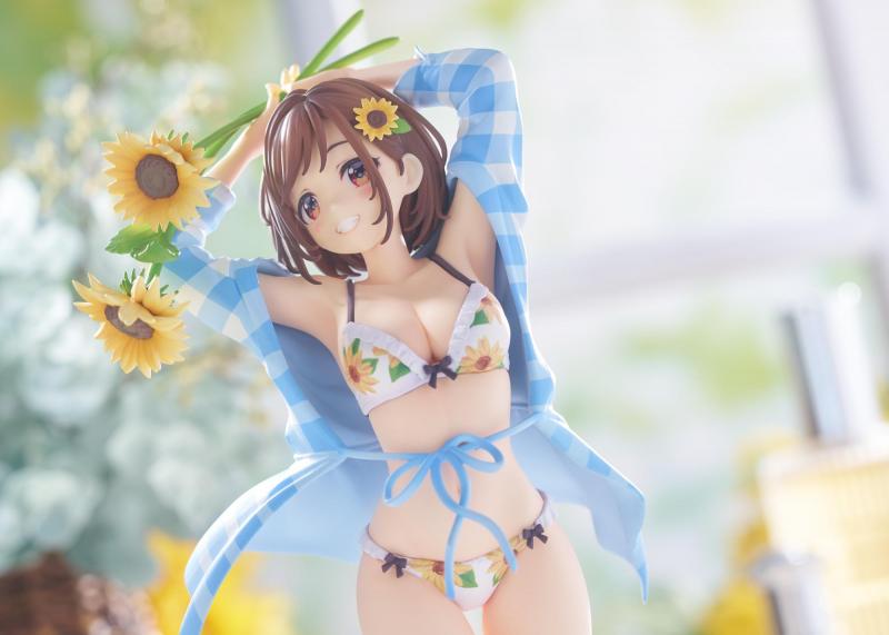 PLUMPMOA 森倉円オリジナルイラスト［向日葵の女の子］「PLUM直販限定ウインク差分表情付き」