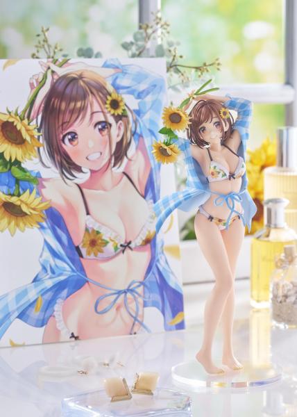 PLUMPMOA 森倉円オリジナルイラスト［向日葵の女の子］「PLUM直販限定ウインク差分表情付き」