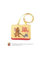 トムとジェリー ポケットポーチ イエロー