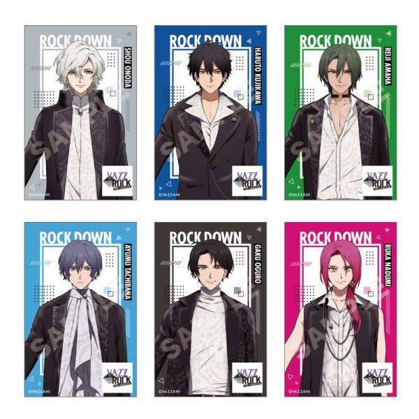 VAZZROCK THE ANIMATION サテン地ステッカー 第1弾 全12種 BOXセット