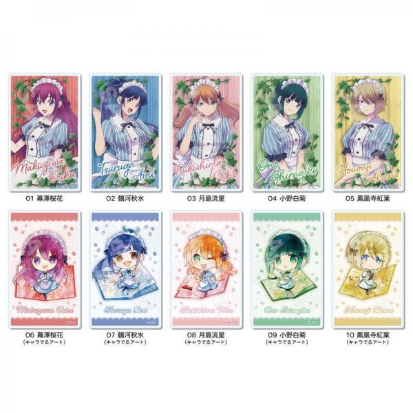 女神のカフェテラス アクリルカード 全10種 BOXセット