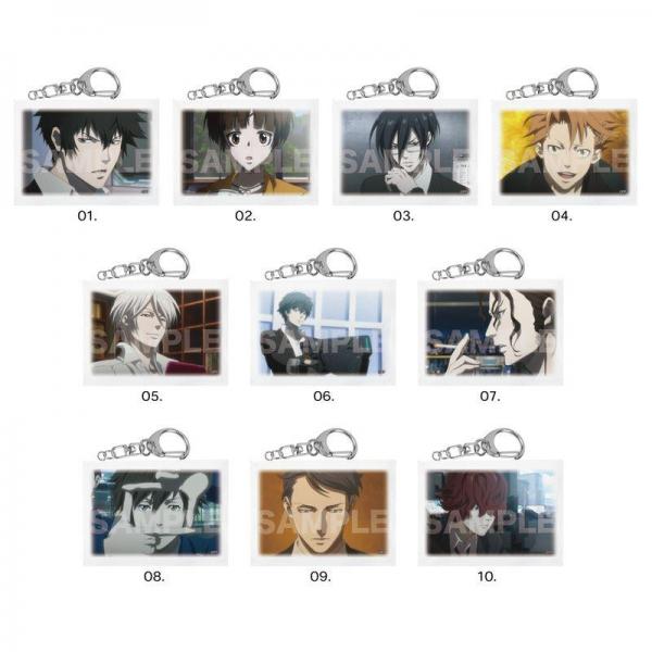 PSYCHO-PASS サイコパス ミニチュアキャンバスキーホルダー 第1弾 全10種 BOXセット 6,391円