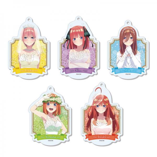 映画「五等分の花嫁」 まるっとスタンドキーホルダー 第1弾 全10種 BOXセット