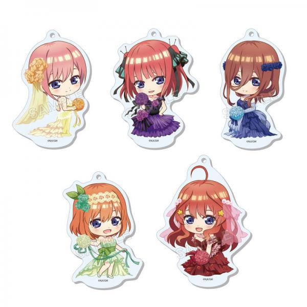 映画「五等分の花嫁」 まるっとスタンドキーホルダー 第1弾 全10種 BOXセット