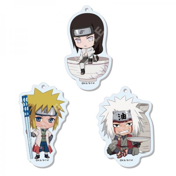 NARUTO-ナルト-疾風伝 まるっとスタンドキーホルダー 第1弾 全10種 BOXセット