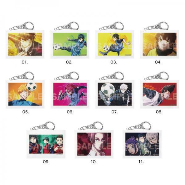 ブルーロック ミニチュアキャンバスキーホルダー 第1弾 全11種 BOXセット