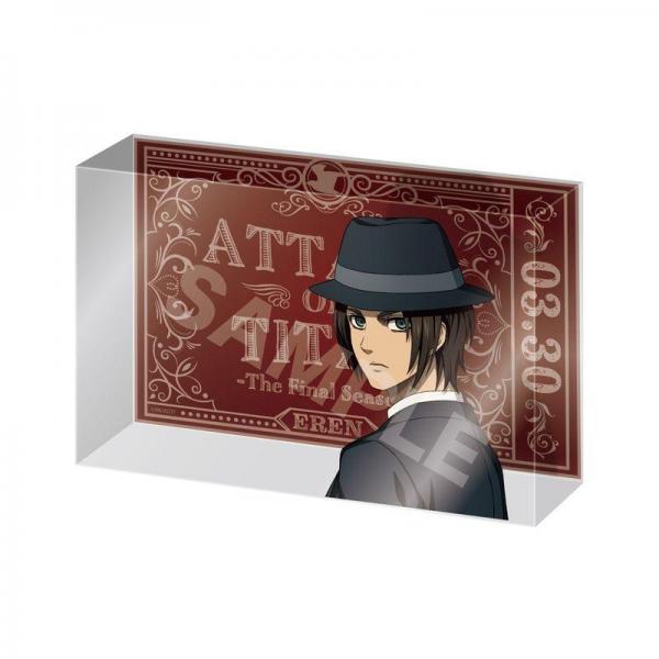 「進撃の巨人」The Final Season クリスタルアートボード 01 エレン