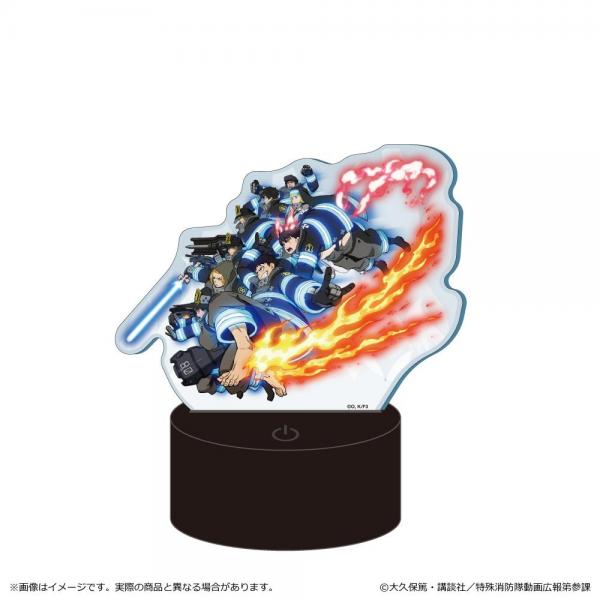炎炎ノ消防隊 参ノ章 LEDアクリルスタンド キービジュアル