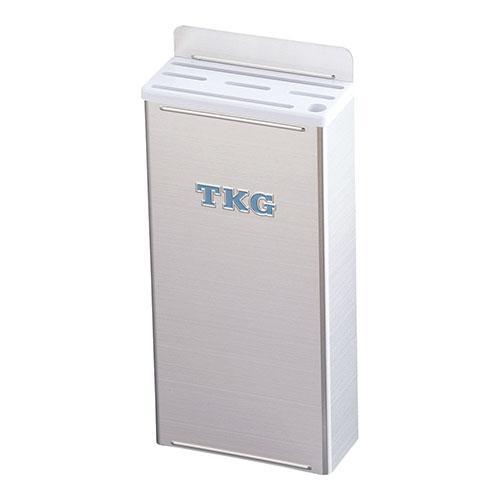 遠藤商事 18-8プラ板付カラーナイフラック 小 Bタイプ 白