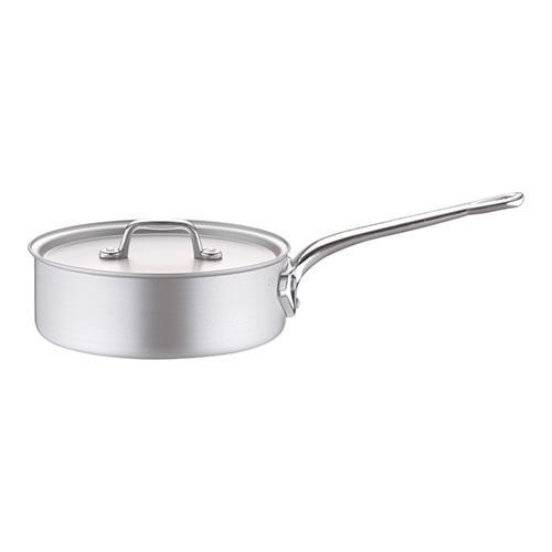 北陸アルミニウム AKT8121 アルミ プロセレクト浅型片手鍋（目盛付） 21cm