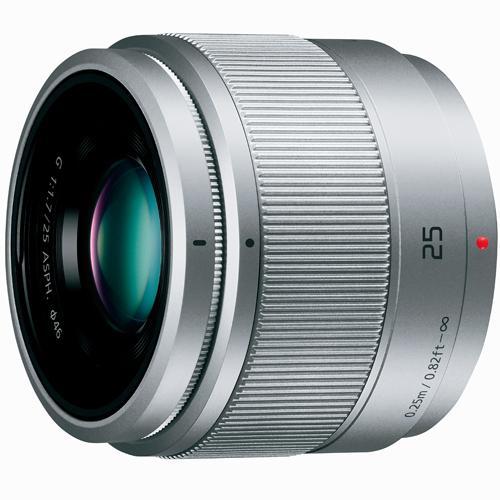 パナソニック Panasonic LUMIX G 25mm/F1.7 ASPH.（シルバー）