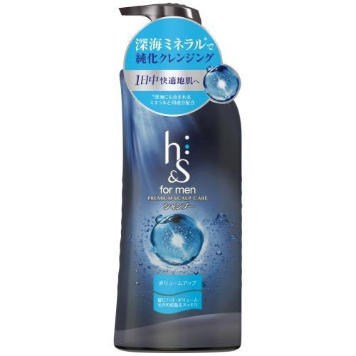 P＆G h＆sフォーメン ボリュームアップ プレミアムスカルプケアシャンプー 本体 370ml