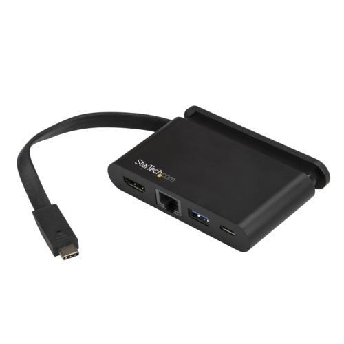 StarTech スターテック DKT30CHCPD（ブラック） USB-C マルチハブ HDMI 2x USB PD 3.0