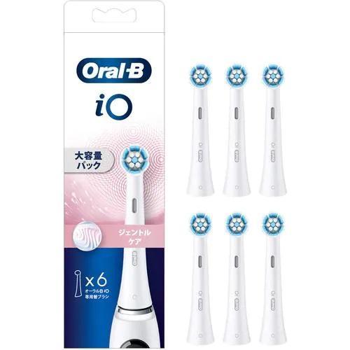 ブラウン BRAUN IORBSW-6EL（ホワイト） オーラルB iO ジェントルケア 替ブラシ6本 5,700円