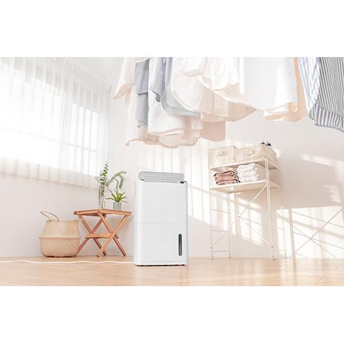 ツインバード TWINBIRD JS-E955-W コンプレッサー式衣類乾燥除湿機 6.3L/日4Lタンク 木造8畳鉄筋16畳