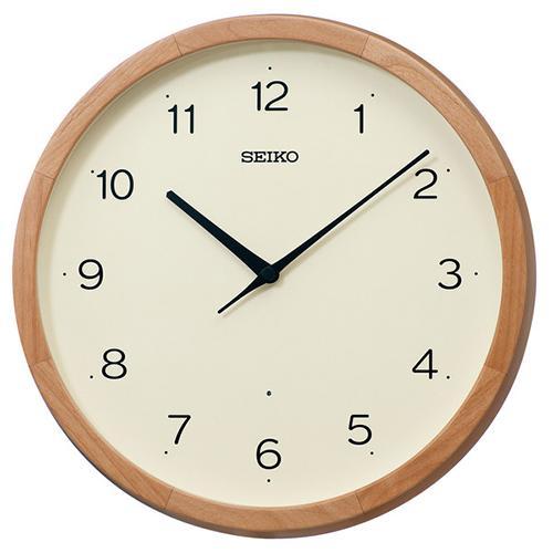 セイコー SEIKO KX272B 電波 掛時計 木枠 スタンダード