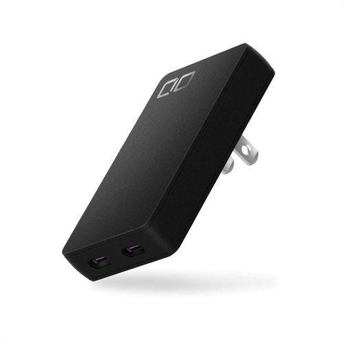 CIO シーアイオー CIO-G67W2C-S-BK NovaPort SLIM DUO 65W USB充電器 2ポートブラック