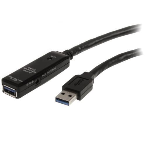 StarTech スターテック USB3AAEXT10M USB 3.0アクティブ延長ケーブル 10m オス/メス