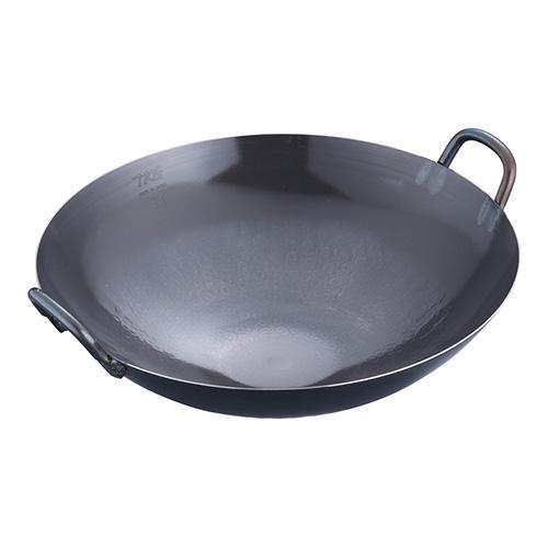 遠藤商事 ブルーテンパーハンマー中華鍋 33cm